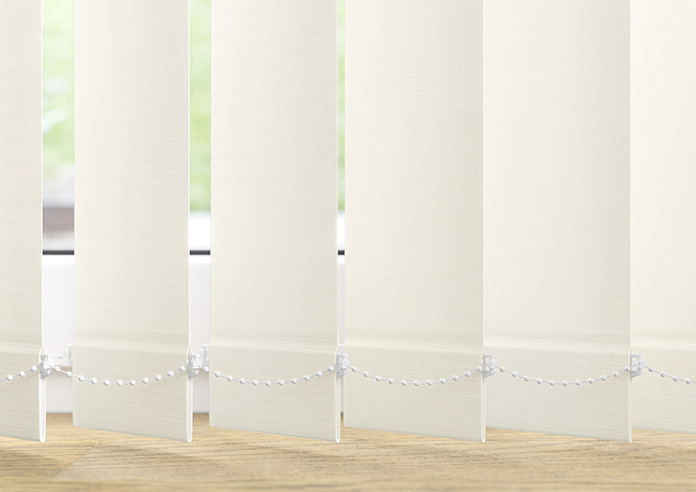 Amalfi, Warm Cream - Vertical Blind - Image 4